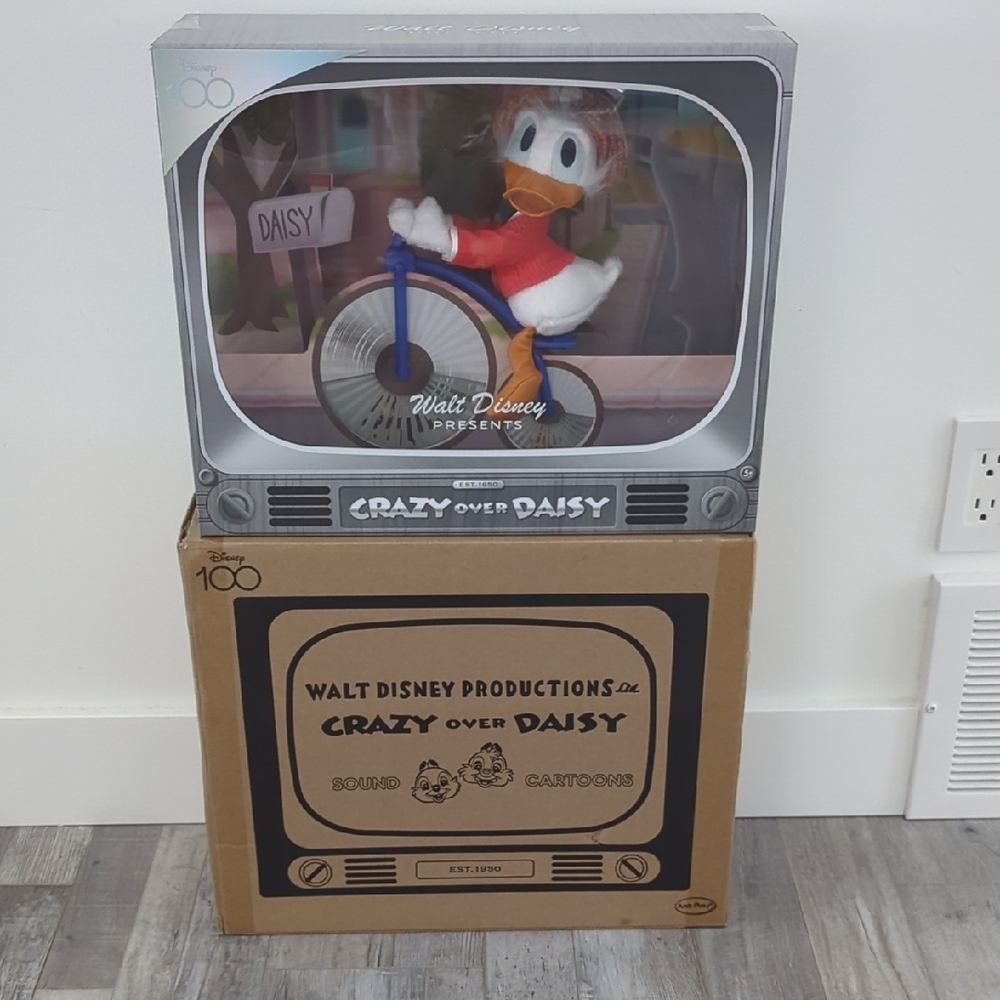 Disney Crazy Over Daisy Donald Duck Toy - Red, Blue, White